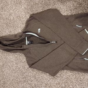 North Face hooded sweatshirt